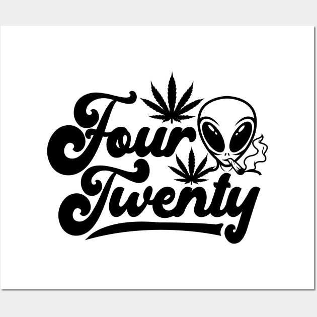 Four Twenty Design Wall Art by ArtOnly